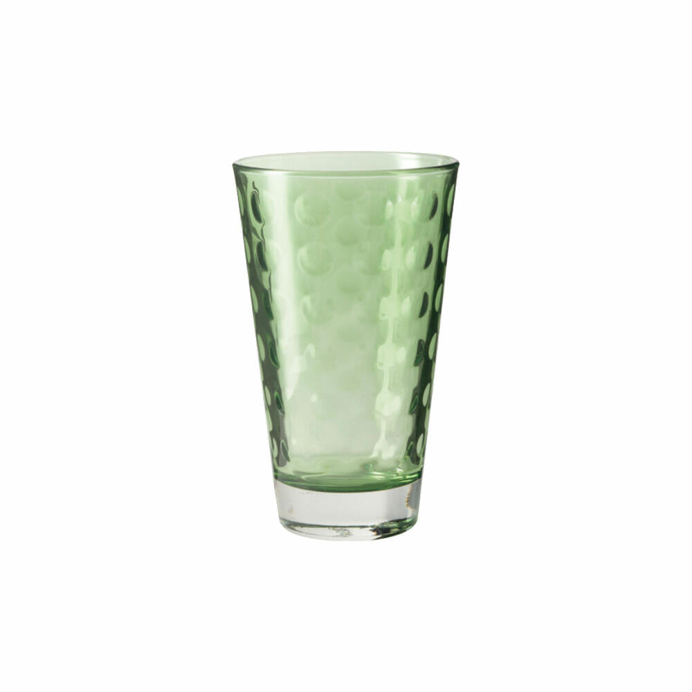 Leonardo Optic Longdrinkglas 6er Set, Cocktailglas, Trinkglas, Becher, Glas, Verde, 200 ml, 14774