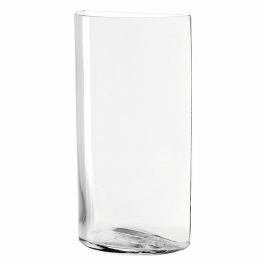 Leonardo Centro Vase Semicircle, Flower Vase, Glass Vase, Table Vase, Decorative Vase, Flowerpot, Glass, 34 cm, 046944