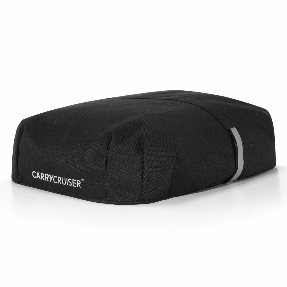 reisenthel carrycruiser mit cover, Einkaufskorb mit Rollen, Deckel, Einkaufstrolley, black / schwarz, 40 L