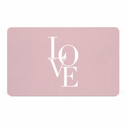 PPD Love rose D@H Tray, Frühstücksbrettchen, Brettchen, Frühstück, Resopal, 14.3 x 23.3 cm, 586002708