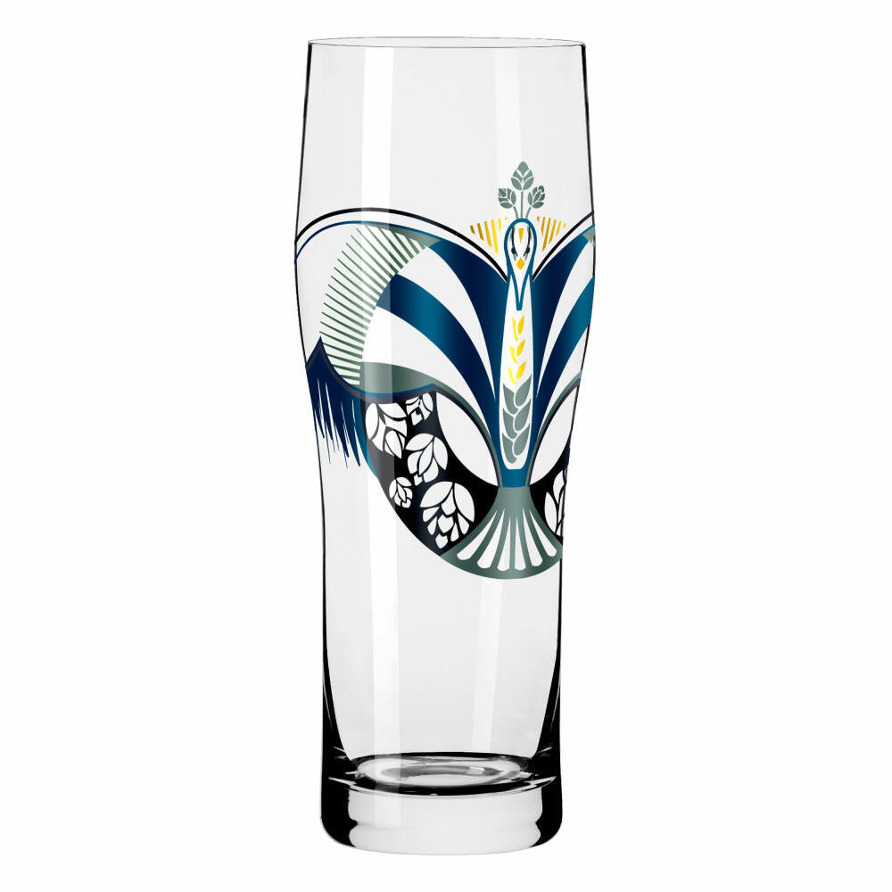 Ritzenhoff all-round glass set of 2 custom time 004, Petra Mohr, crystal glass, 630 ml, 3781004