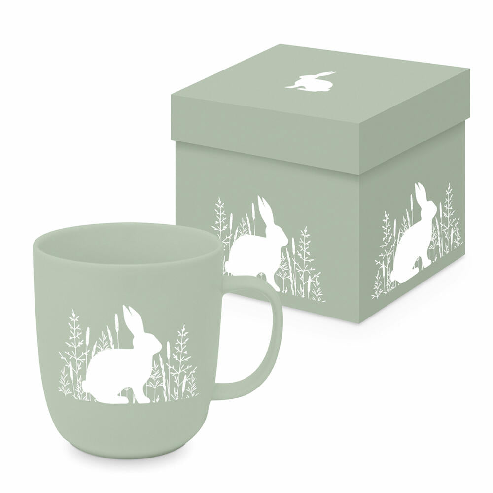 PPD Pure Easter Green Matte Mug, in gift box, mug, coffee mug, cup, New Bone China, 400 ml, 161400878