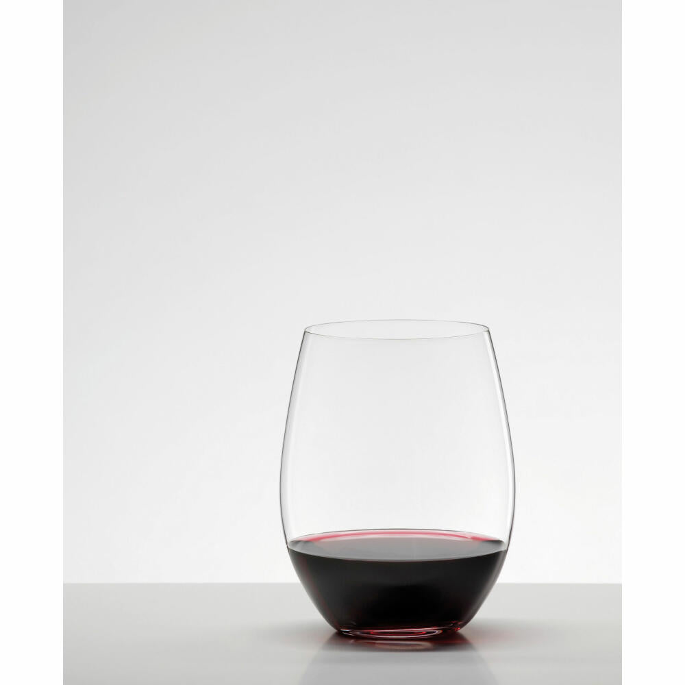 Riedel O Cabernet / Merlot, Rotweinglas, Weinglas, hochwertiges Glas, 600 ml, 2er Set, 0414/0
