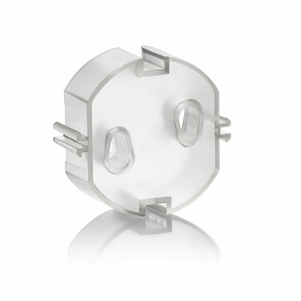 reer Steckdosenkappe, 5er Set, Steckdosenschutz, Kindersicherung, Kinder Sicherung, Transparent, 2907.9