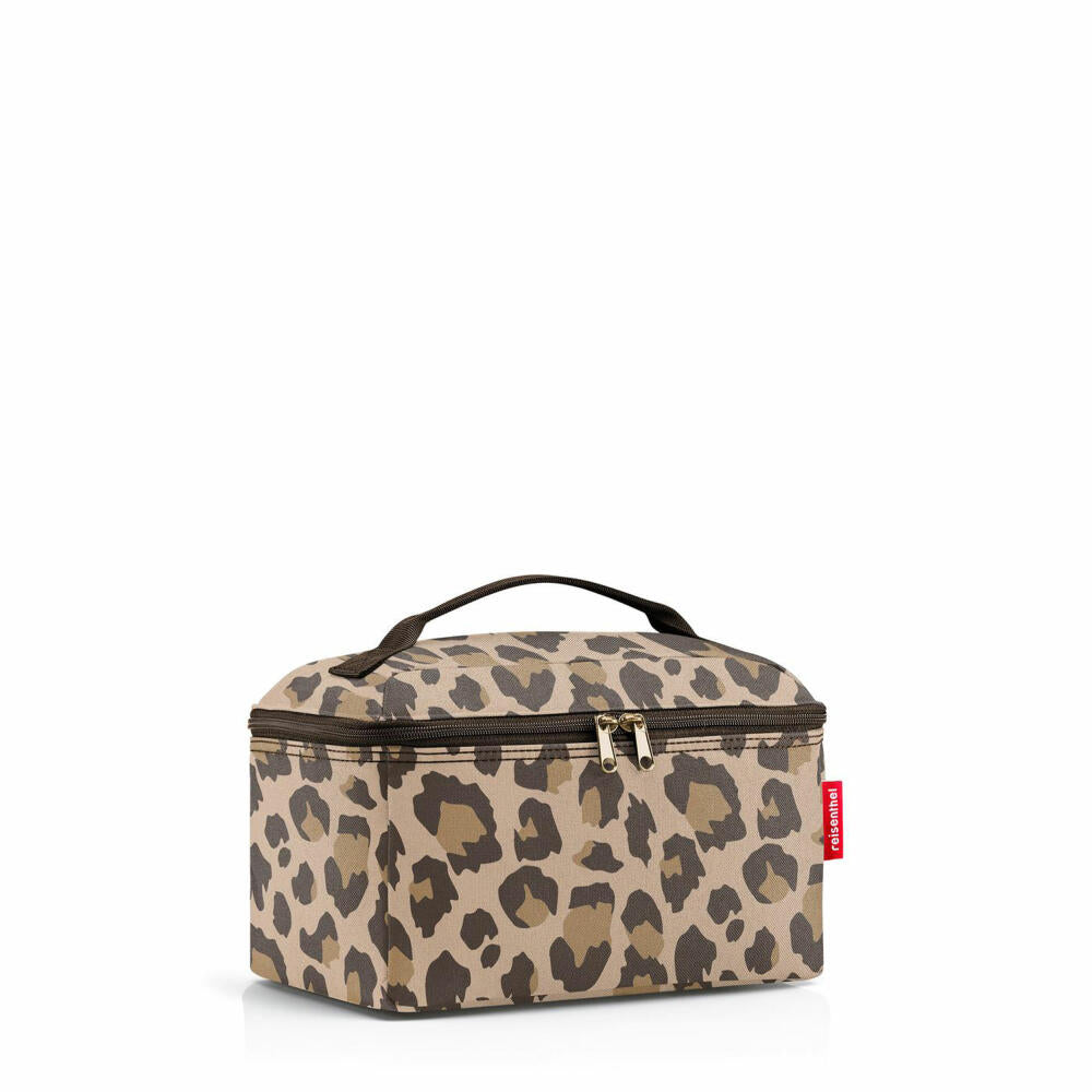 reisenthel beautycase, cosmetic bag, recycled polyester fabric, Leo Macchiato, 4 L, FF6048