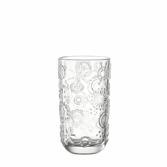 Leonardo Fiorita Longdrinkglas 6er Set, Cocktailglas, Becher, Eisboden, Glas, 270 ml, 14783