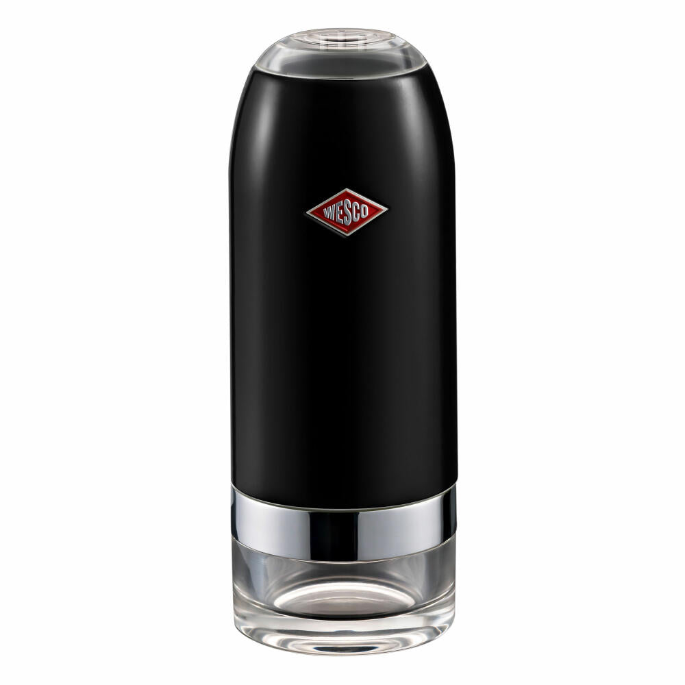 Wesco spice mill, pepper mill, salt mill, mill, black, metal / acrylic, 322774-62