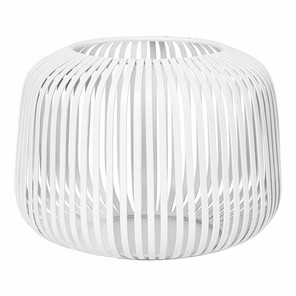 Blomus Laterne Lito XS, Indoor Windlicht, Kerzenhalter, Stahl pulverbeschichtet, White, 10 cm, 66214.