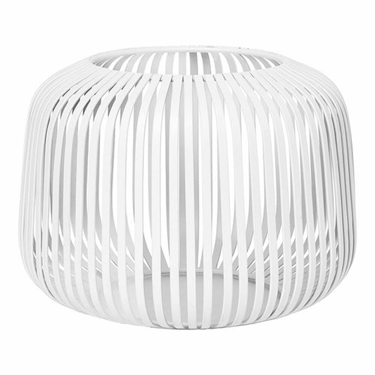 Blomus Laterne Lito XS, Indoor Windlicht, Kerzenhalter, Stahl pulverbeschichtet, White, 10 cm, 66214.