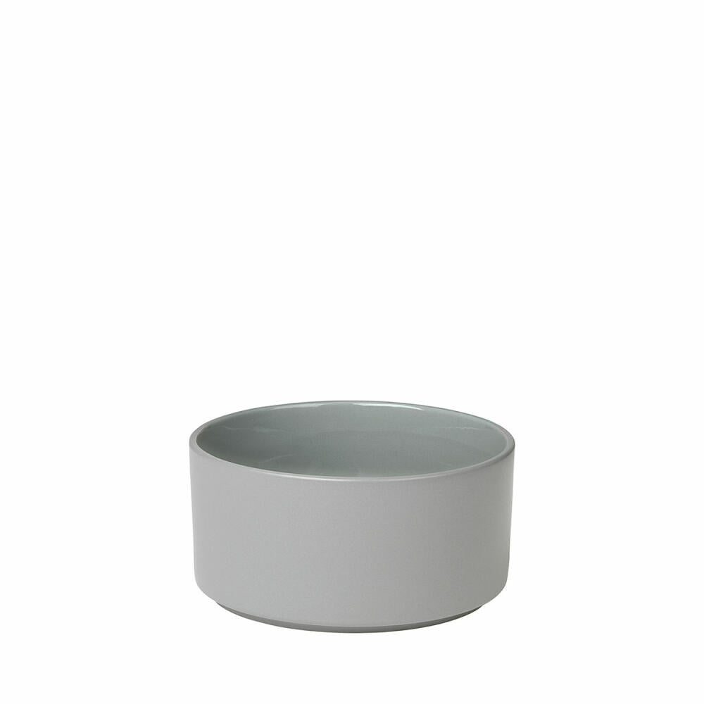 blomus Pilar Schale, Mirage Grey, Keramik, H 7 cm,Ø 14 cm, 63722