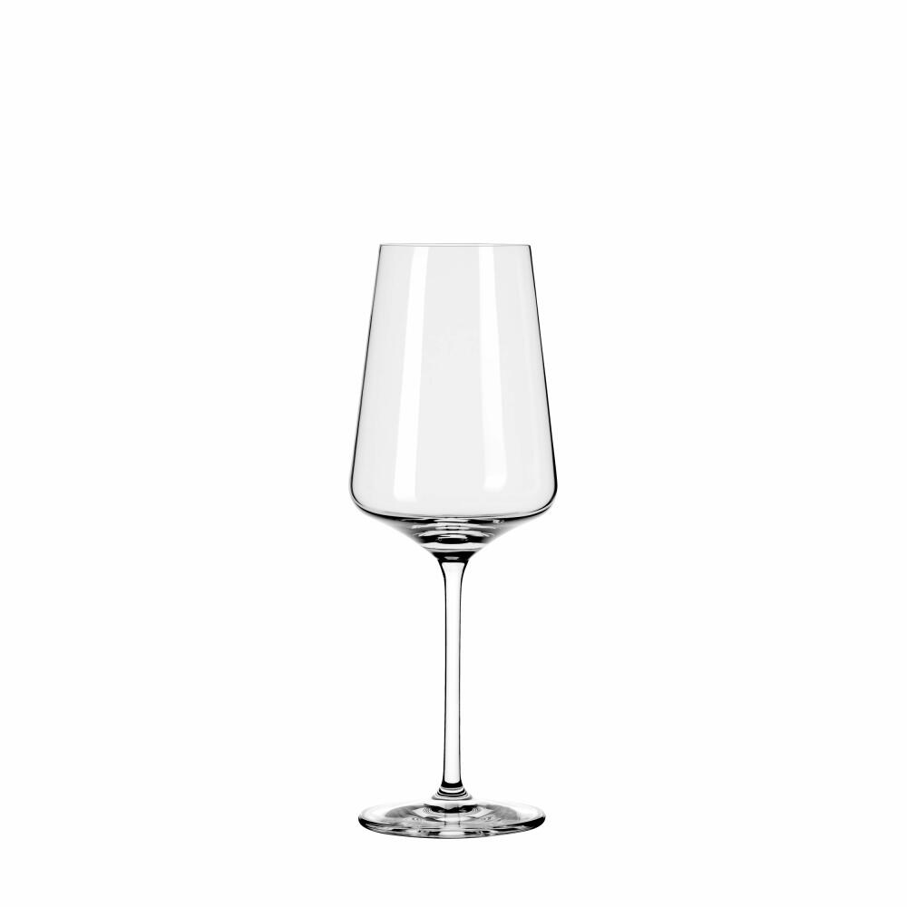 Ritzenhoff glass set light white 8-piece Julie white-red, 4 red wine glasses and 4 white wine glasses, crystal glass, transparent, 6111003