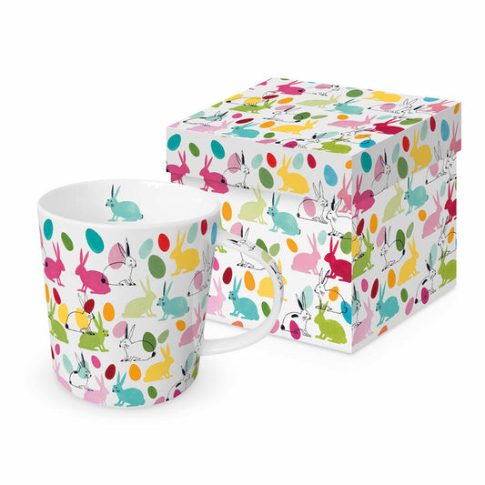 PPD Rabbits &amp; Eggs Trend Mug, in gift box, mug, coffee mug, cup, New Bone China, 400 ml, 160302223