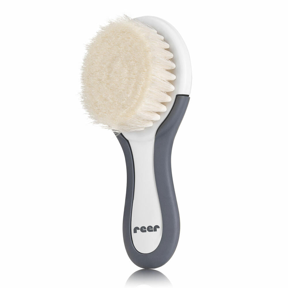 reer BabyCare hair care set, 2-piece, brush, comb, hairbrush, natural bristles, 81070