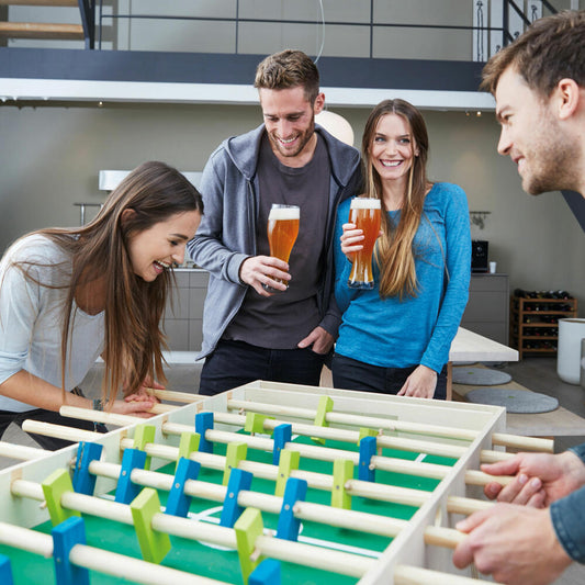 Leonardo Taverna Weizenbiergläser, 2er Set, Bierglas, Weizenglas, Weizenbierglas, Glas, 500 ml, 049448