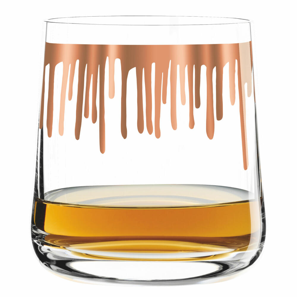 Ritzenhoff Next Whisky Tumbler, set of 4 with cleaning cloth, No. 1, P. Chiera, P. Garland, H. Mahmoudi, A. Wurm, glass, 250 ml