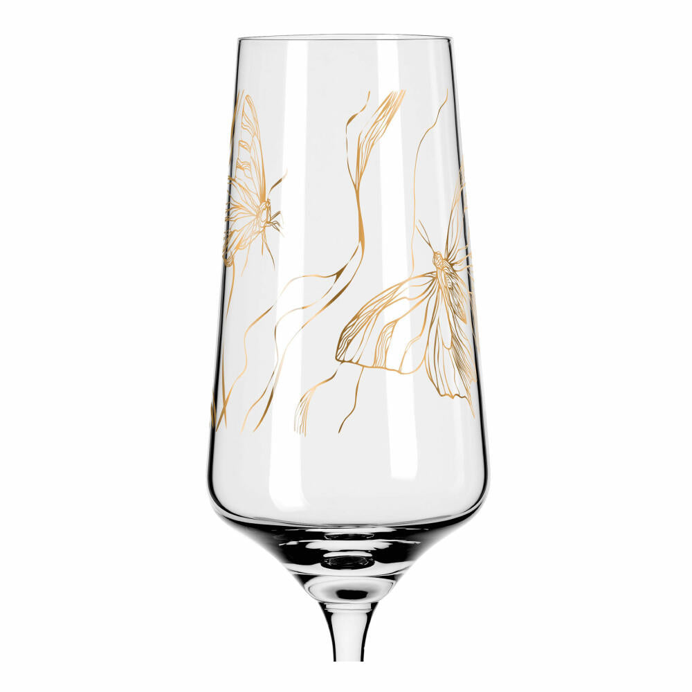 Ritzenhoff Prosecco-Glas Roséhauch Prosecco 002, Sektglas, Marvin Benzoni, Kristallglas, 233 ml, 3448002