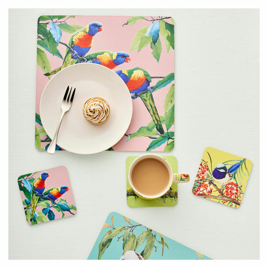 Maxwell & Williams BIRD TALK Becher Kookaburras, Kaffeebecher, Tasse, in Geschenkbox, Porzellan, 370 ml, DX1120