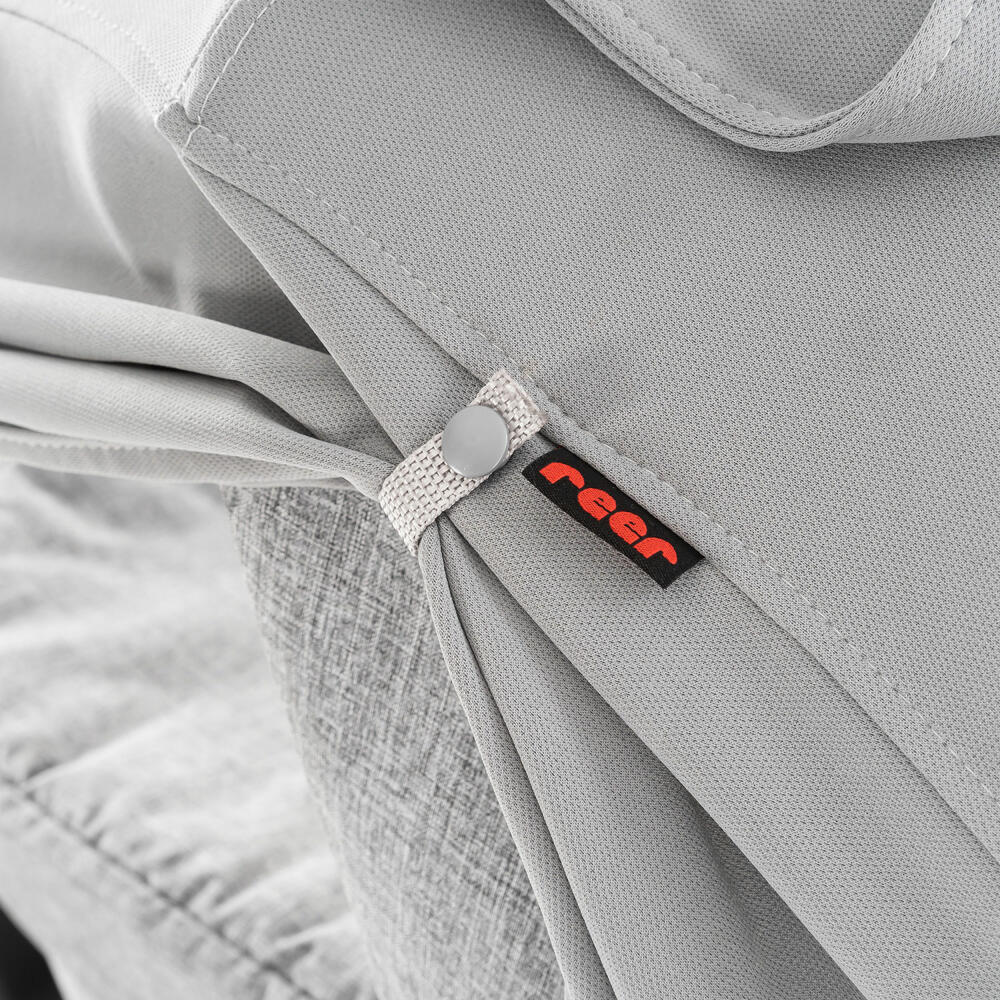 reer ShineSafe Premium Sonnensegel, Sonnenschutz, UV Schutz, Kinderwagen, 84121