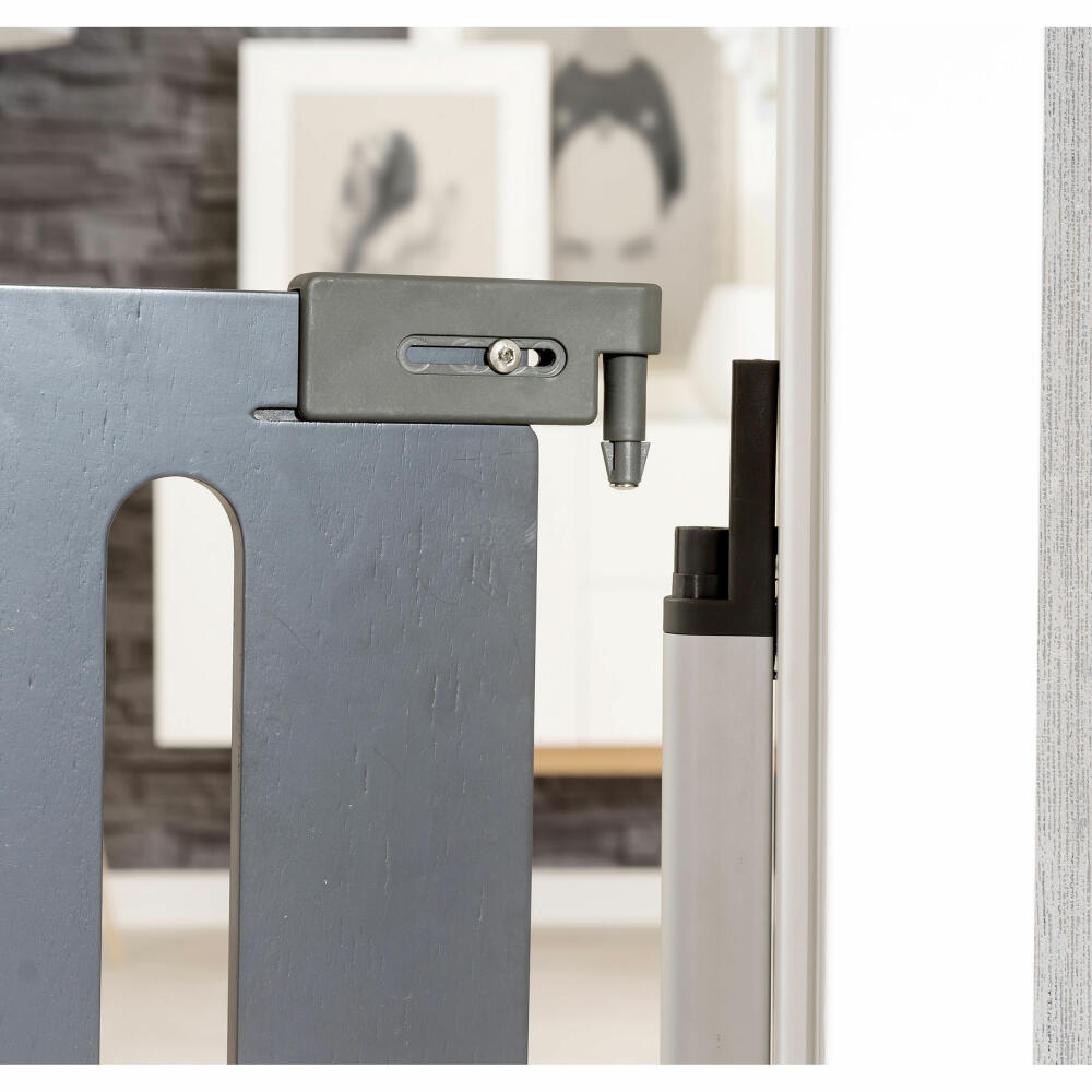 reer EasyFix quick mounting system for door and stair guards, Trend Clearvision, mounting strips, child safety lock, 46051