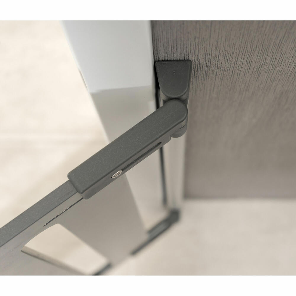 reer EasyFix quick mounting system for door and stair guards, Trend Clearvision, mounting strips, child safety lock, 46051