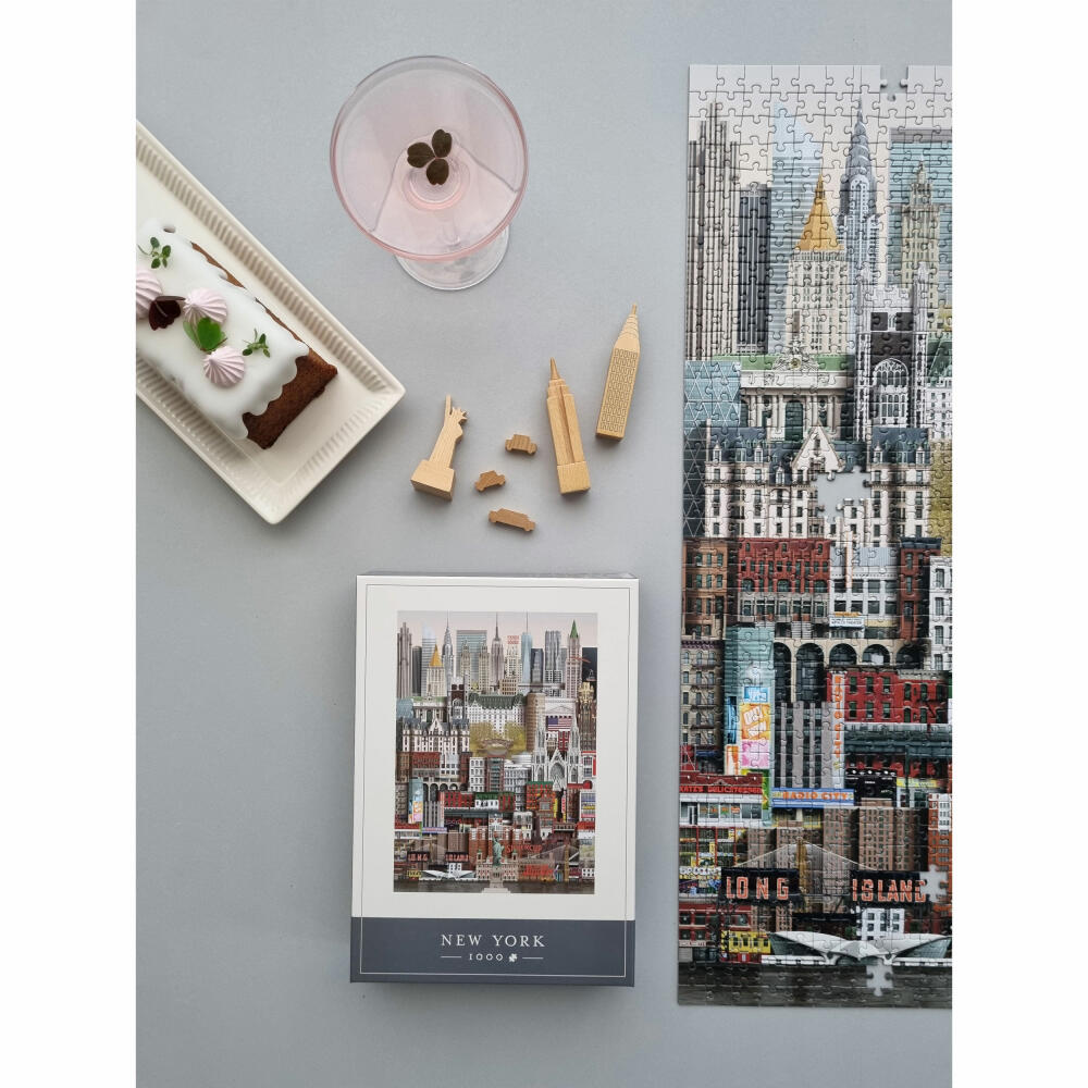 Martin Schwartz Puzzle New York, Städtepuzzle USA, 50 x 70 cm, 1000 Teile, MS0605