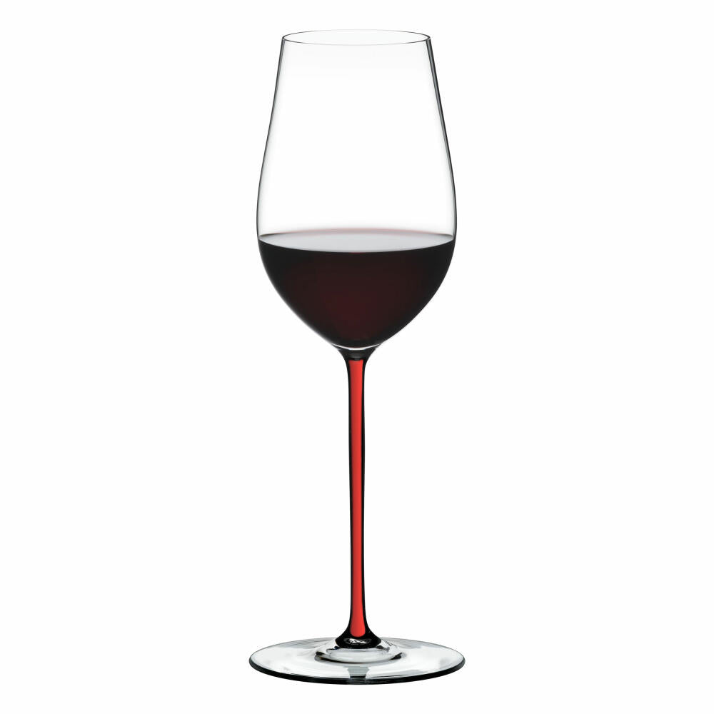 Riedel Fatto A Mano Riesling / Zinfandel, Rotweinglas, Weinglas, Hochwertiges Glas, Red, 395 ml, 4900/15R