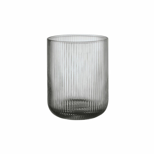 Blomus Windlicht S Ven Smoke, Kerzenhalter, Teelichthalter, Glas, 12 cm, 66248