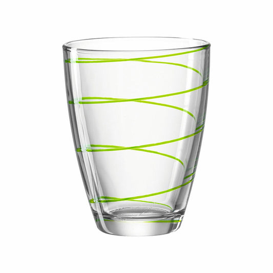 montana: :jolly Trinkglas, 6er Set, Wasserglas, Saftglas, Trinkbecher, Wasser Glas, Grün, 220 ml, 057342