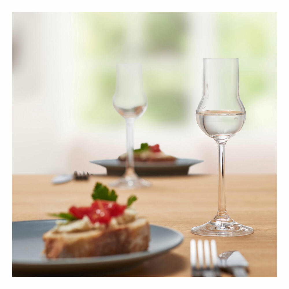 montana: :pure Obstlerglas, 6er Set, Schnapsglas, Grappaglas, Obstbrandglas, Obstler, Glas, 20 ml, 042434