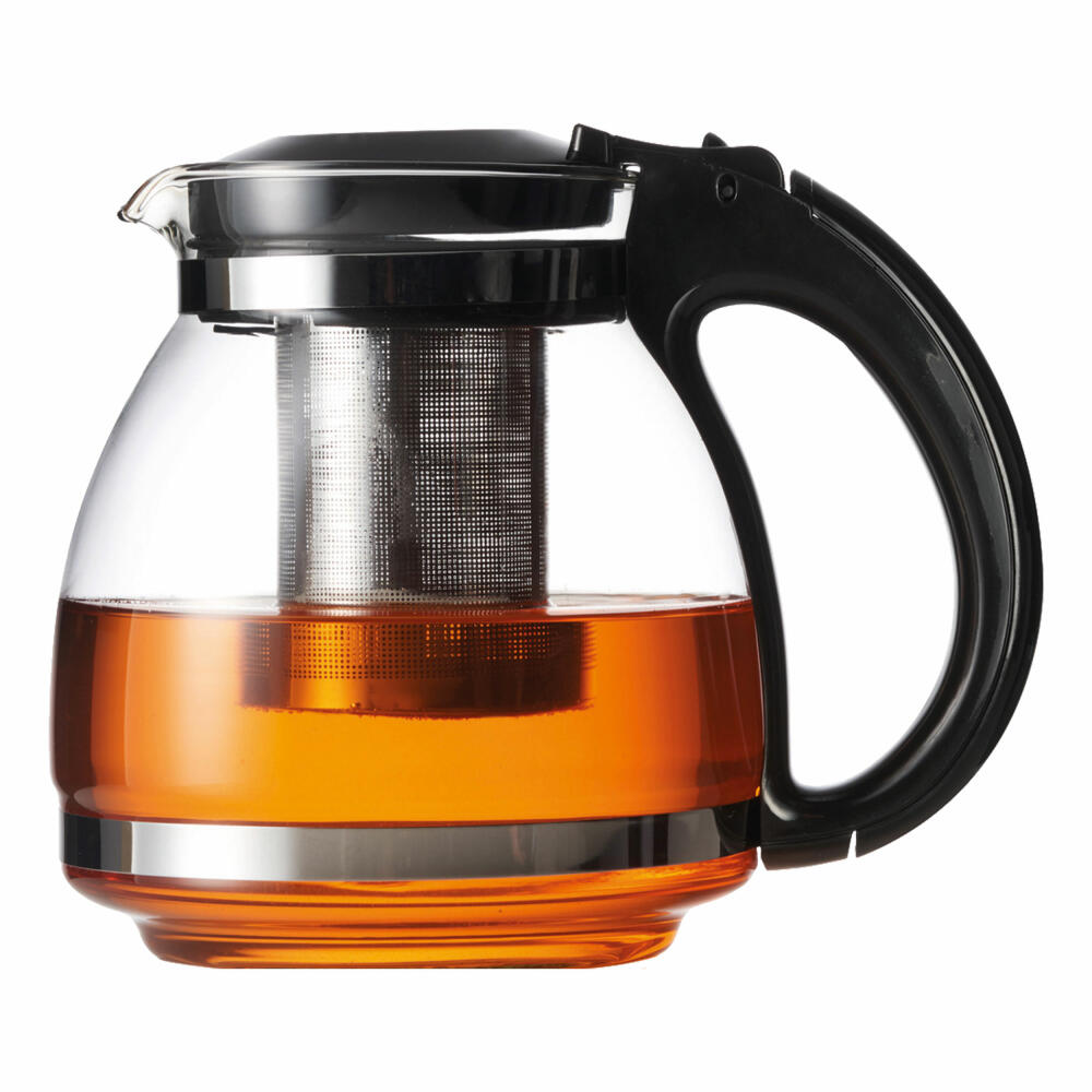 montana: :teatime teapot, glass pot, tea maker, coffee pot, tea pot, glass, 1.1 L, 050248