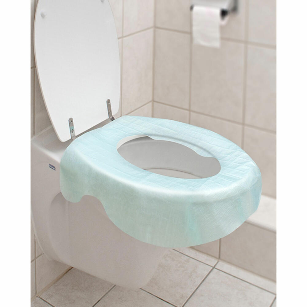 reer WC-Cover Toilettenauflage, 3er Set, Toiletten Auflage, Hygieneauflage, Abdeckung Toilettensitz, Einweg, 4812