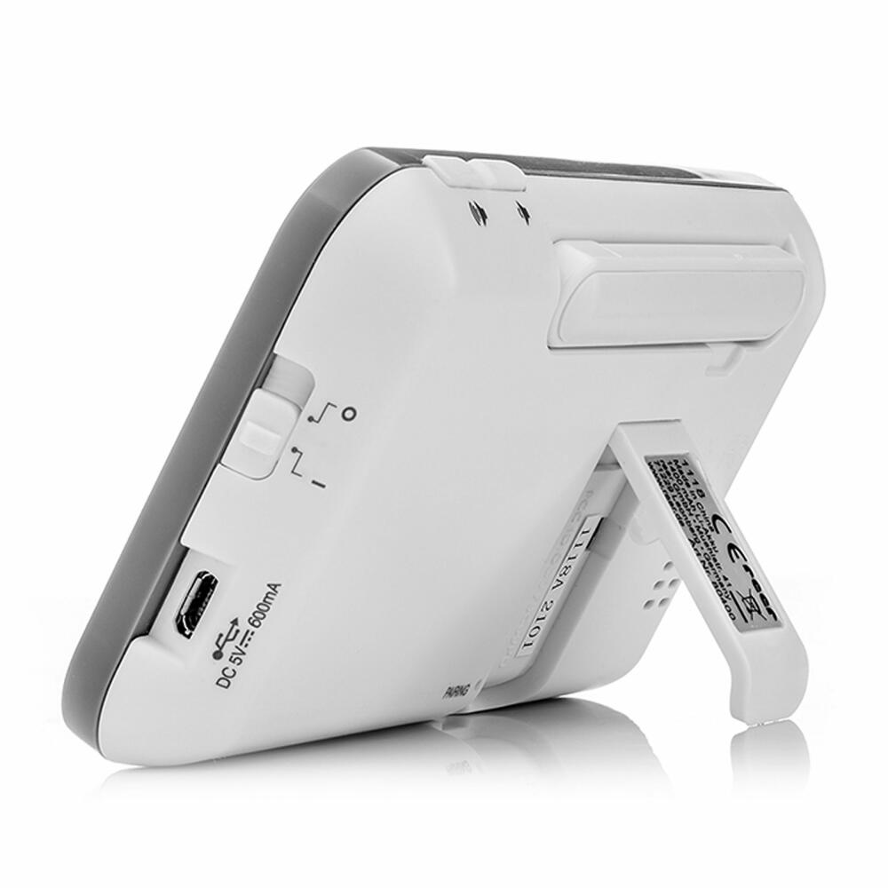 reer BabyCam L, Video Babyphone, Babyfon, Kamera, Farbbildschirm, Reichweite bis 300 m, 80430