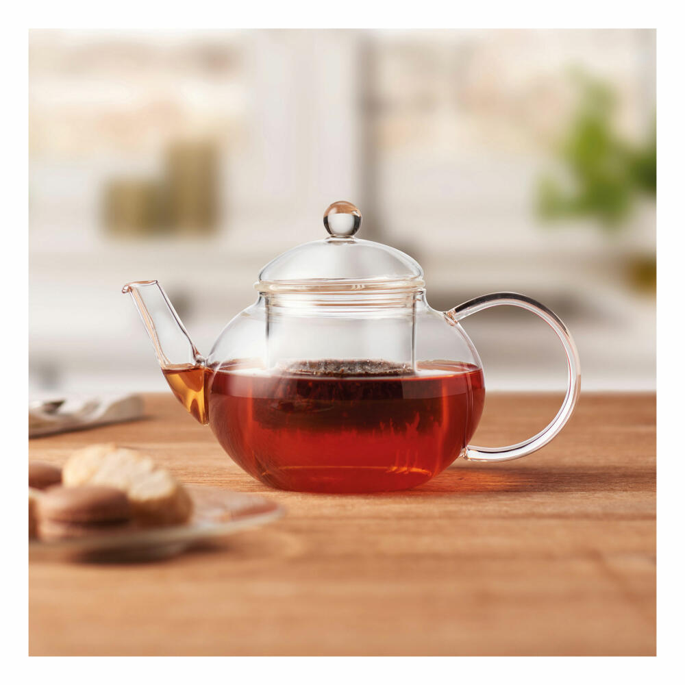 montana: :yogi teapot, glass pot, tea maker, coffee pot, tea pot, glass, 800 ml, 057688