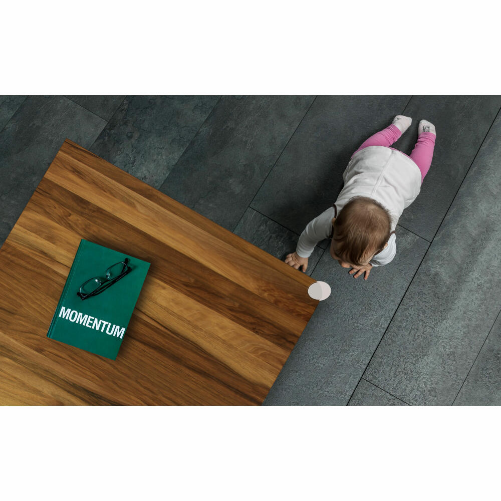 reer Eckenschutz, 4er Set, Ecken Schutz, Stoßschutz, Kindersicherung, Kinder Sicherung, Weiß / Transparent, 82010