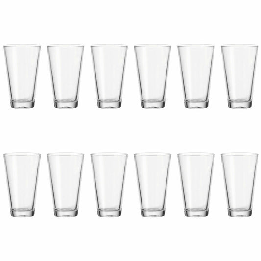 Leonardo Ciao LD mug set of 12, water glass, juice glass, drinking glass, drinking cup, Ø 8 cm, 300 ml, 17207