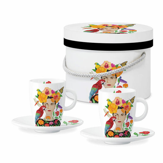 PPD La Dolorosa E-Cup, 2er Set, Espressotasse, Espresso Tasse, in Geschenkbox, New Bone China, 80 ml, 162901724