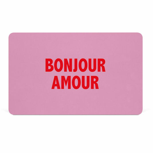 PPD Bonjour Amour D@H Tray, breakfast board, board, breakfast, Resopal, 14.3 x 23.3 cm, 586002711