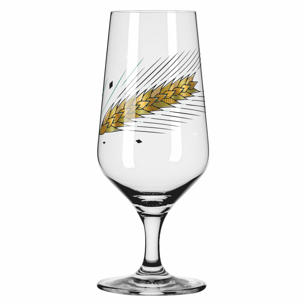 Ritzenhoff Bierglas 2er-Set Brauchzeit 003, Andreas Preis, Kristallglas, 374 ml, 3471003