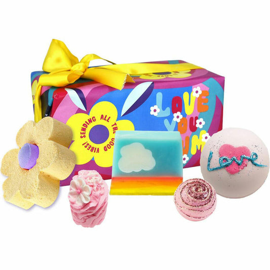 Bomb Cosmetics Bade-Geschenkset 5-tlg. Love You Mum, Badebomben, Seife, Bunt, GLOVMUM04