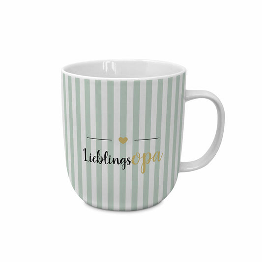 PPD Lieblingsopa Single Mug, Tasse, Teetasse, Kaffetasse, Kaffee Becher, New Bone China, 400 ml, 164102253