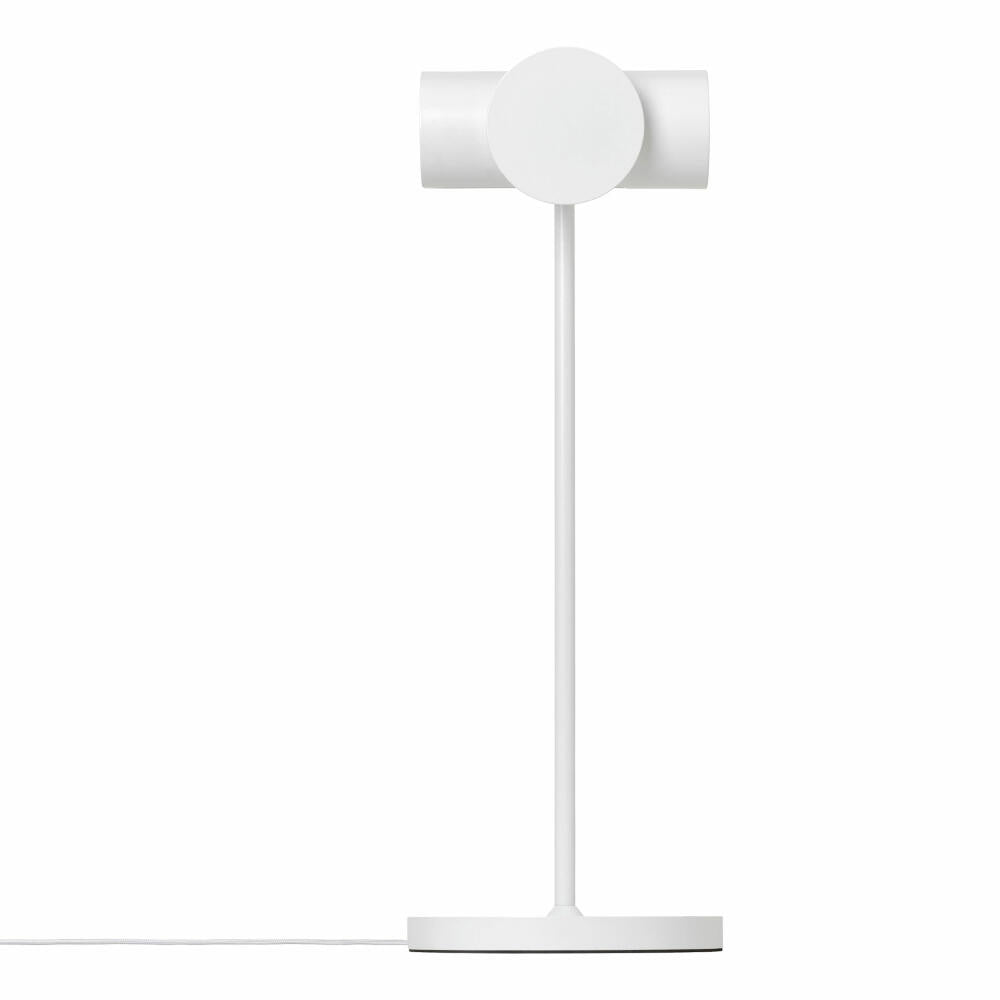 Blomus Schreibtischleuchte Stage S, Tischleuchte, Lampe, Aluminium matt pulverbeschichtet, Kunststoff, Lily White, 47 cm, 66180