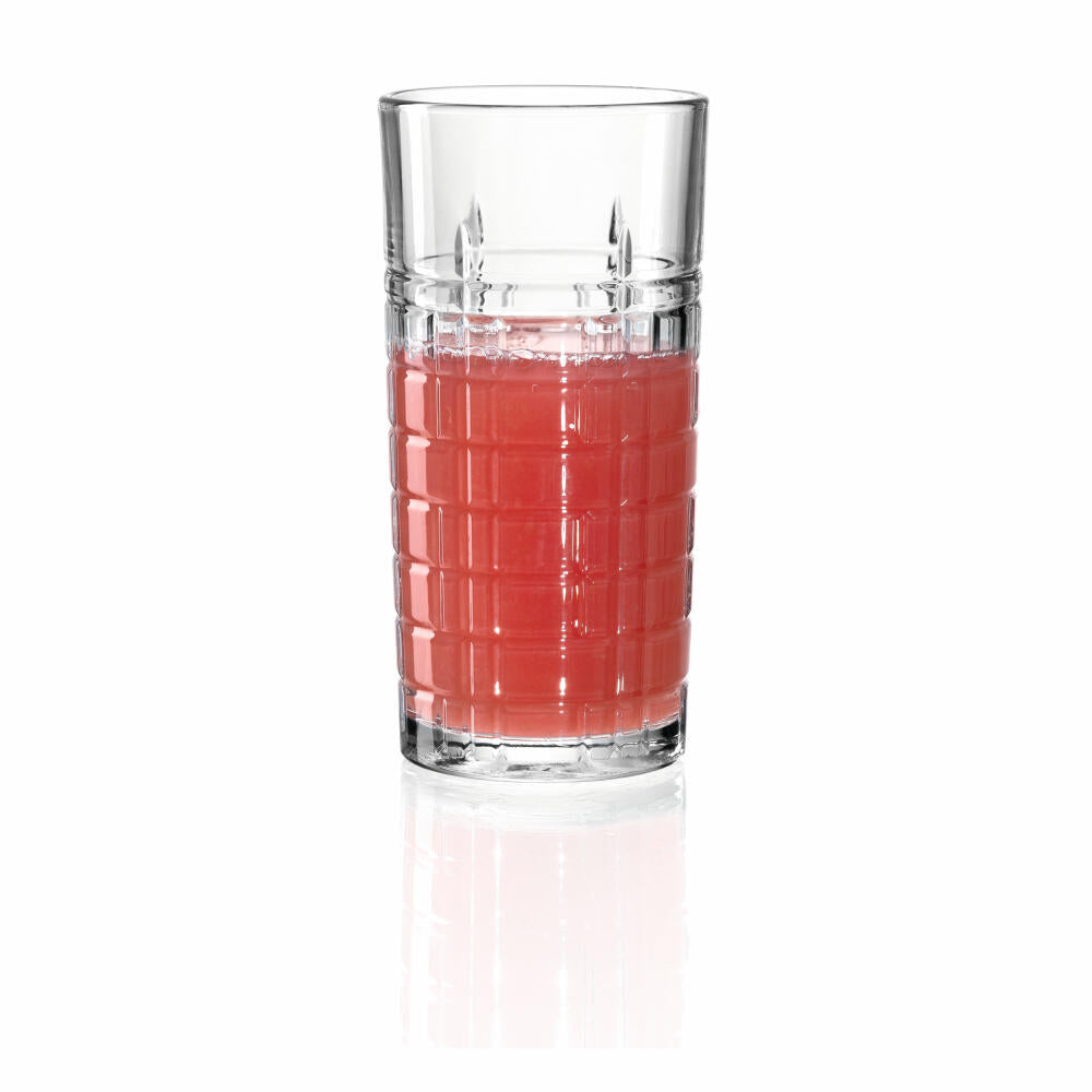 montana Trinkglas :square 2er Set, Longdrinkgläser, Kalk-Natron-Glas, Klar, 350 ml, 040839