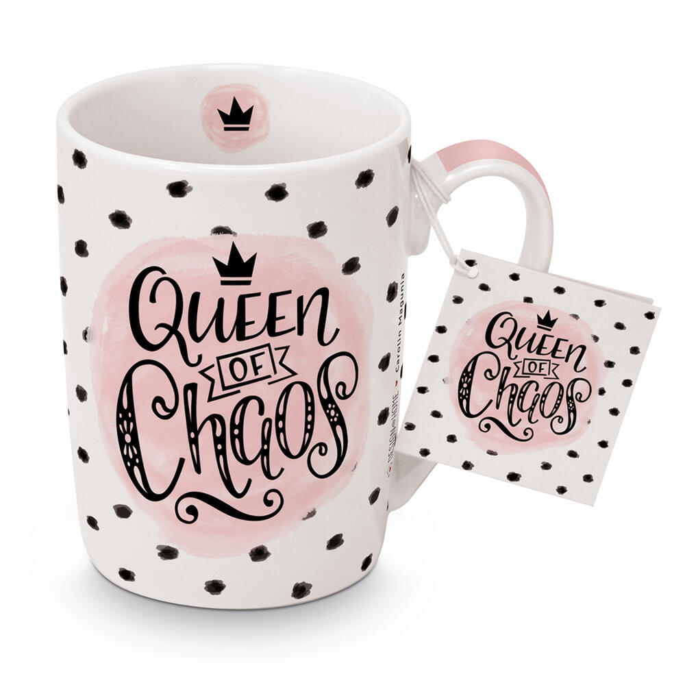 PPD Mug Queen of Chaos, Cup, Teacup, Coffee Cup, Coffee Mug, New Bone China, 250 ml, 551319