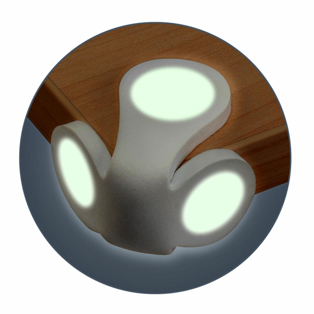 reer Eckenschutz Leuchtend, 2er Set, Ecken Schutz, Stoßschutz, Kindersicherung, Kinder Sicherung, 8398 B