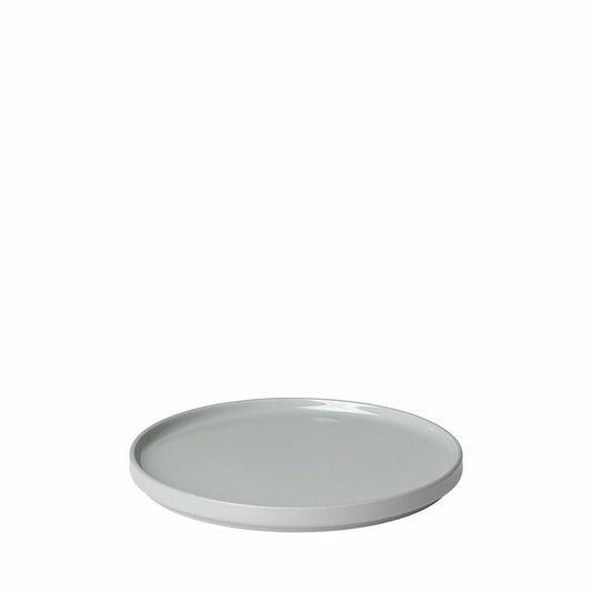 blomus Pilar Dessertteller, Mirage Grey, Keramik, H 1.8 cm, Ø 20 cm, 63715