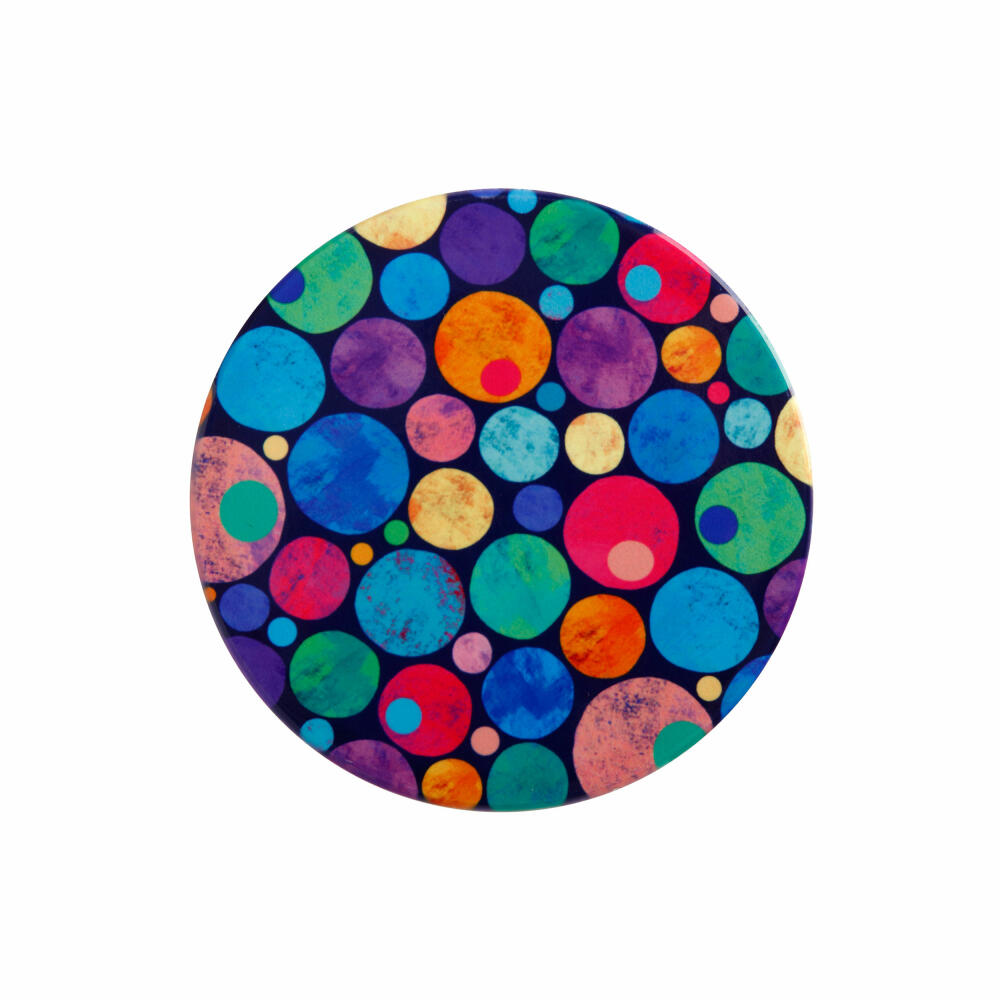 Maxwell & Williams Untersetzer Be Kind - Dots, Getränkeuntersetzer, Keramik, Bunt, 10 cm, DU0374
