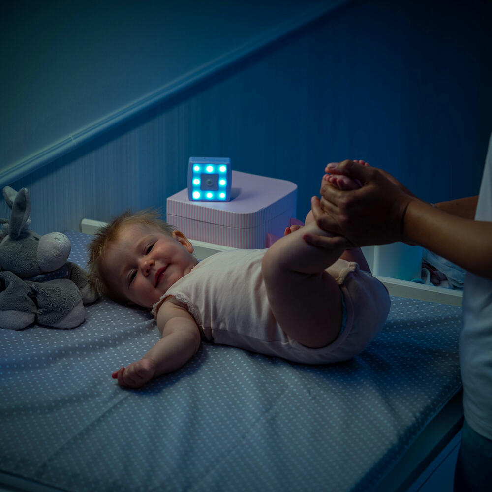 reer NightGuide Wickel-Licht, mit Bewegungssensor, Wickellicht, Nachtlicht, Dämmerungssensor, 52020