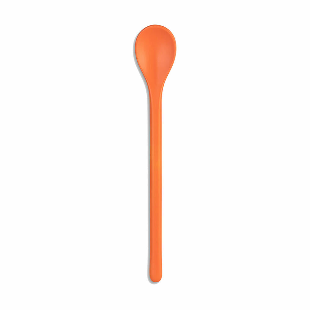 Koziol Löffel Nora Spoon L, Picknicklöffel, Kunststoff, Strong Coral, 8059725