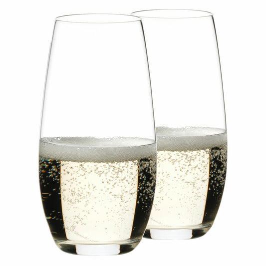 Riedel O Champagner Glas, 2er Pack, Champagnerglas, Sektglas, hochwertiges Glas, 264 ml, 0414/28