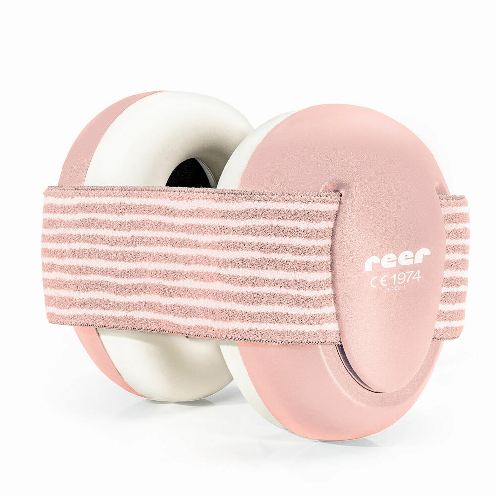 reer SilentGuard Baby Earmuffs, Hearing Protection, Ear Protection, Noise Protection, Pink, 53074